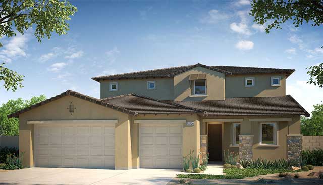 Artist rendering of plan 3BR.